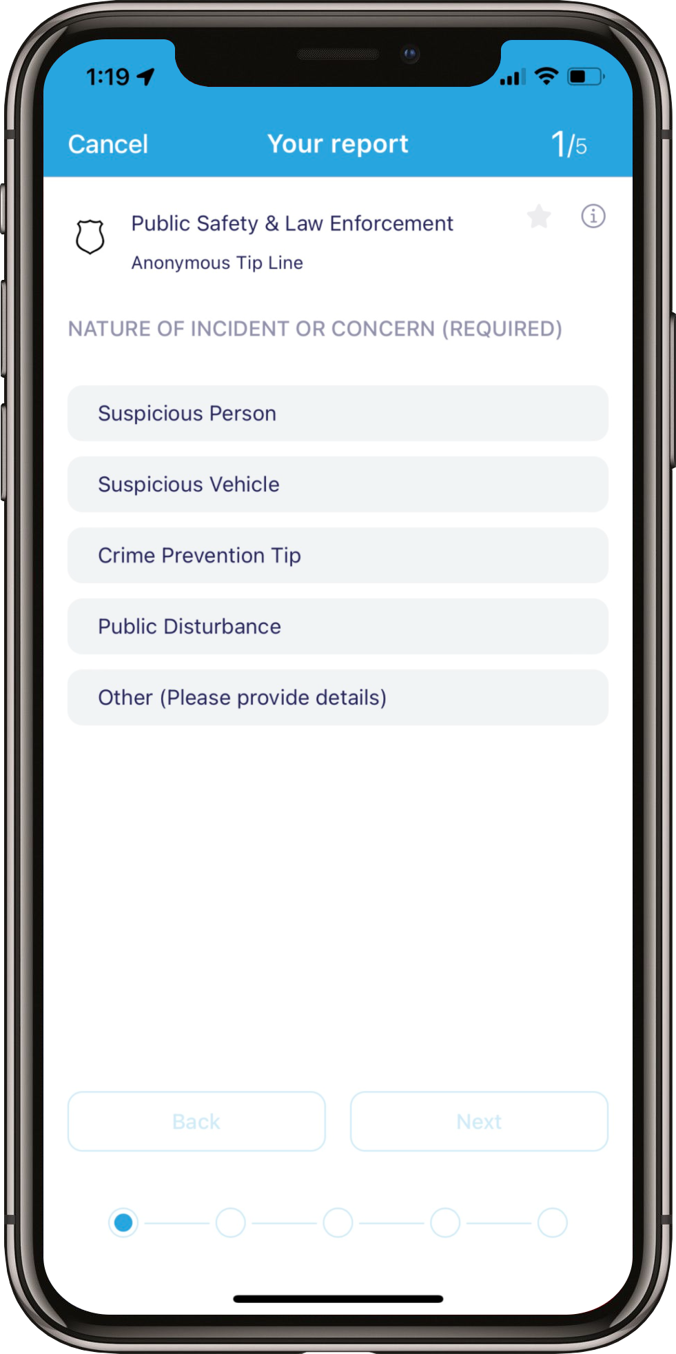 Public Safety PicApp - Apple iPhone X